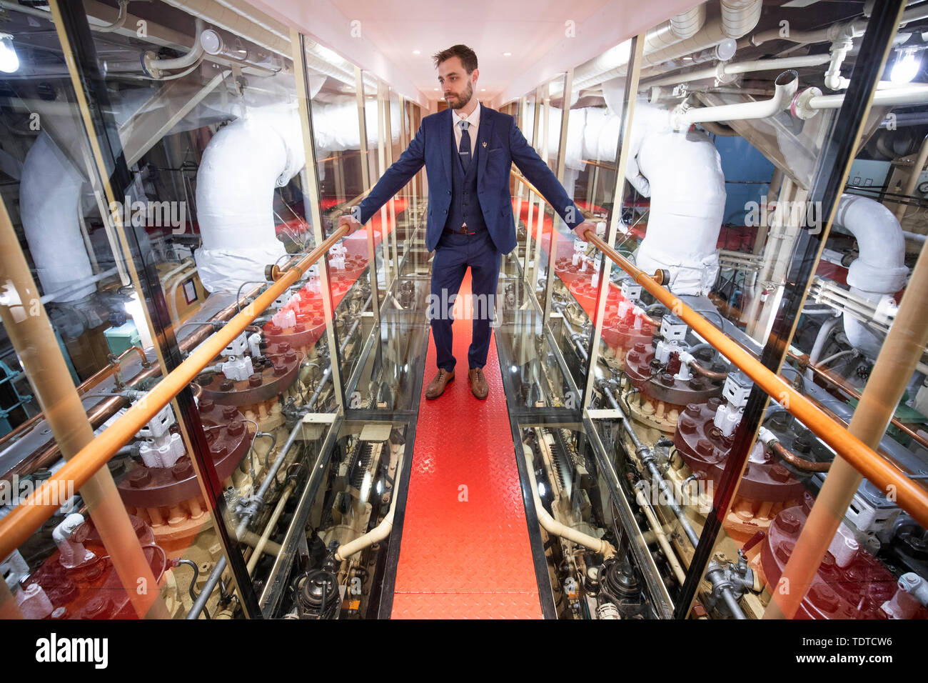 Engine room royal yacht britannia hires stock photography and images