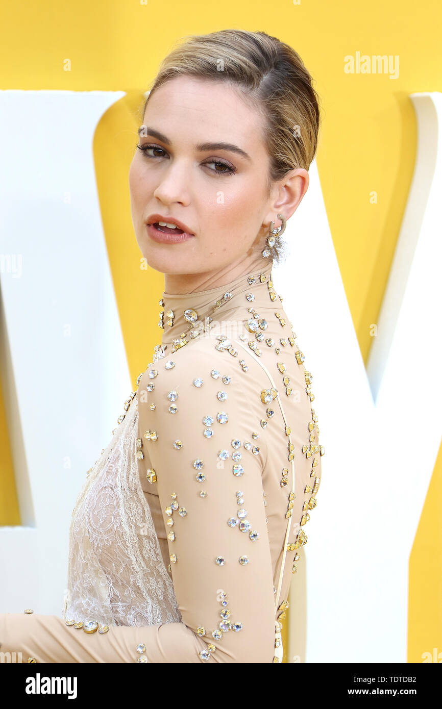 Lily James Yesterday UK Premiere Leicester Square London UK 18 lily-james-yesterday-uk-premiere-leicester-square-london-uk-18