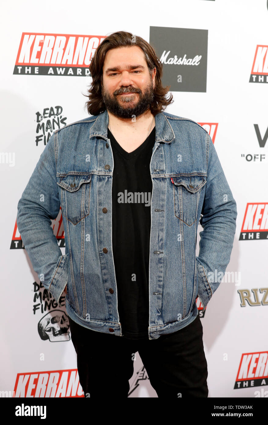 Matt berry attending kerrang awards islington town hall hires stock