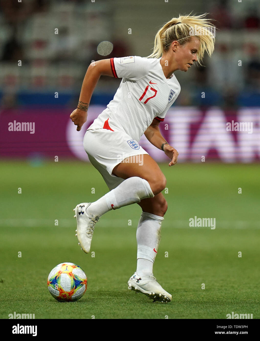 England's Rachel Daly during the FIFA Women's World Cup, Group D match ...