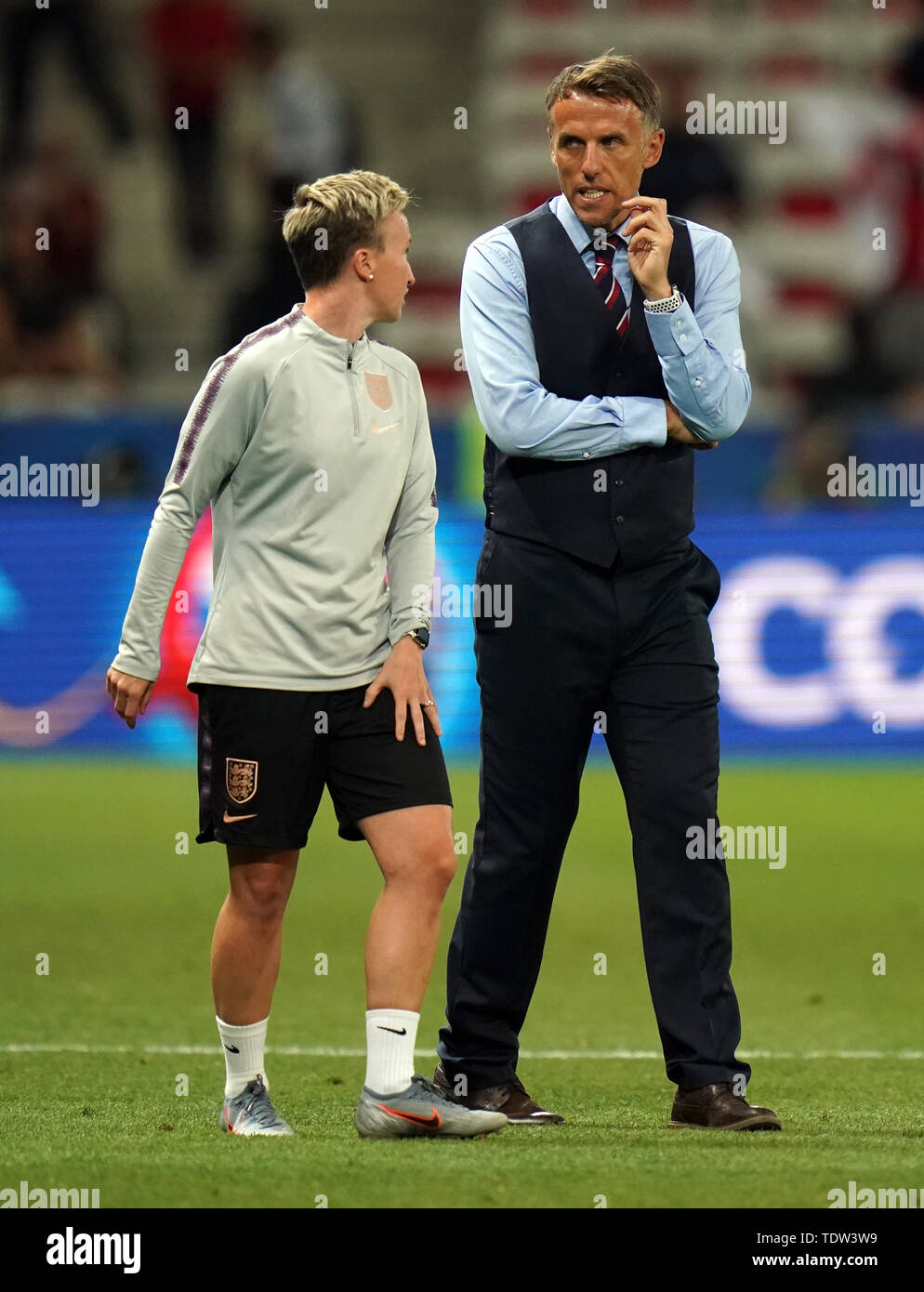 fifa-women-world-cup-phil-neville-hi-res-stock-photography-and-images