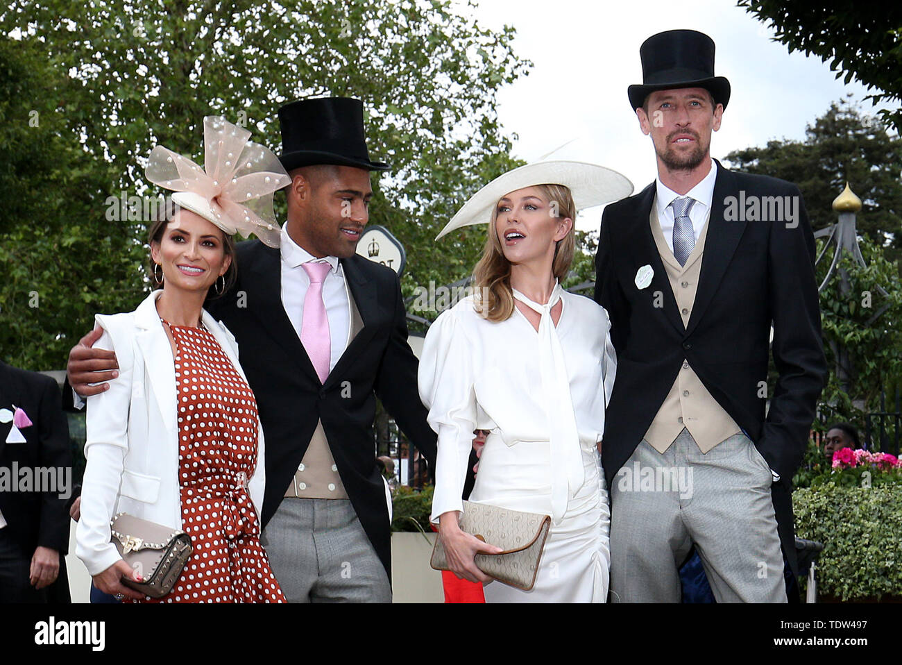 Abbey Clancy and Peter Crouch spotted on a family day out in London. (Photo  by Brett Cove / SOPA Images/Sipa USA Stock Photo - Alamy