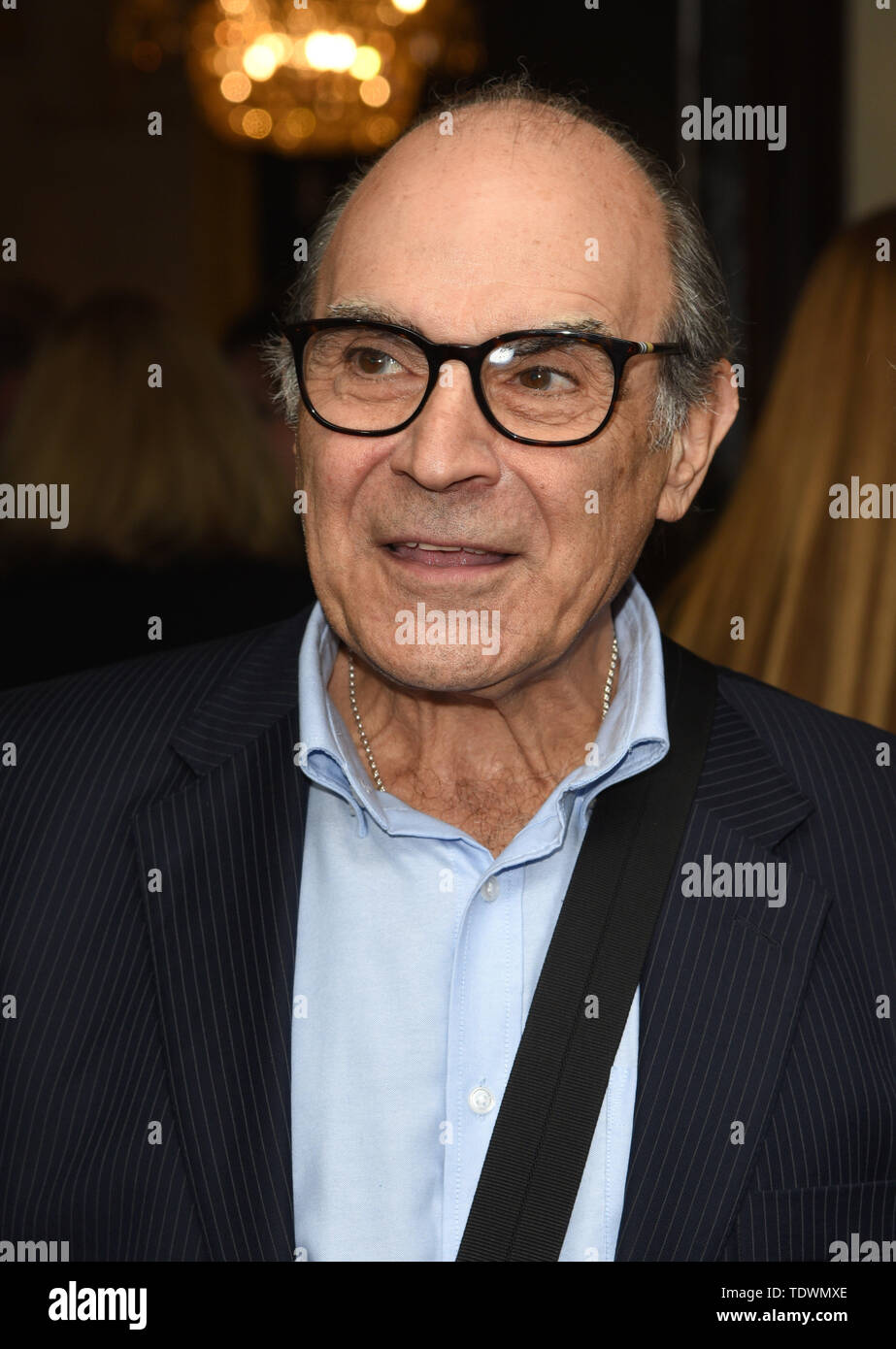 London, UK. 19th June, 2019. David Suchet at the Bitter Wheat Press Night at the Garrick Theatre, Charing Cross Road Credit: SOPA Images Limited/Alamy Live News Stock Photo