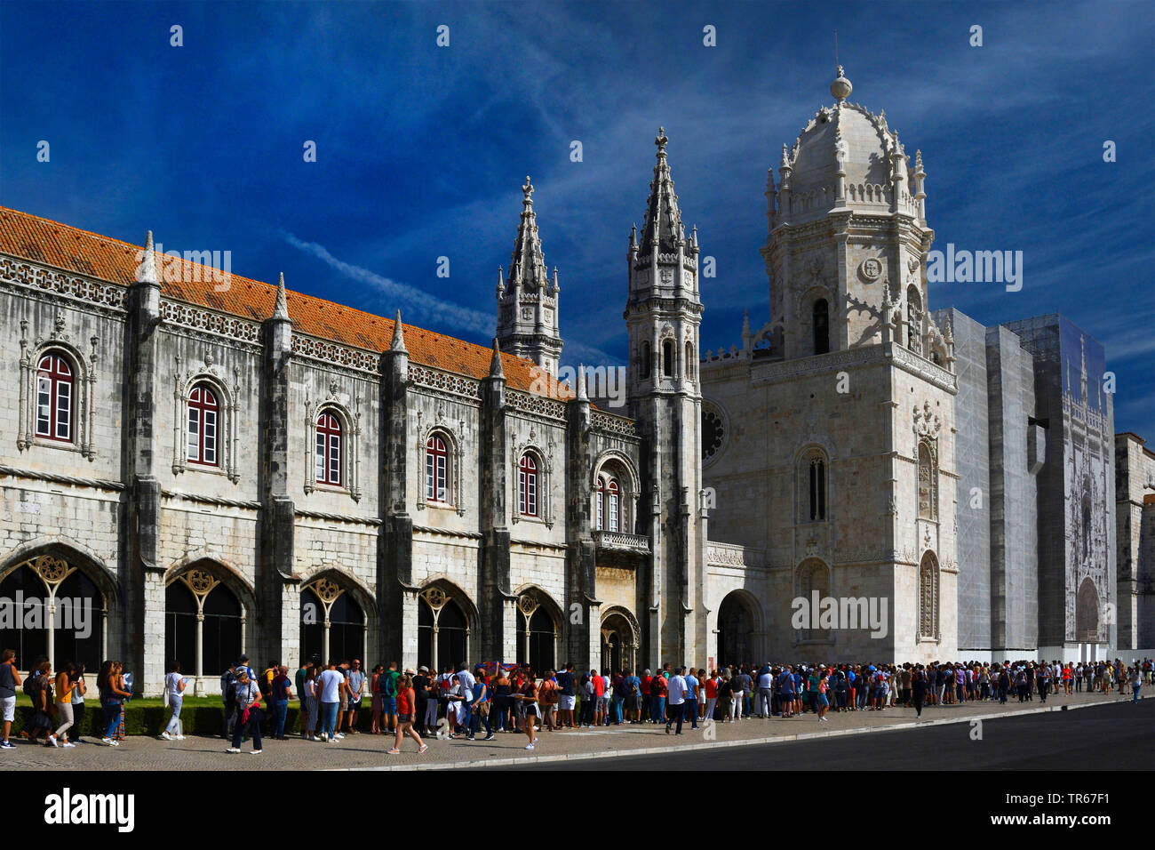 Monastery of the Hieronymites, Portugal, Lisbon Stock Photo