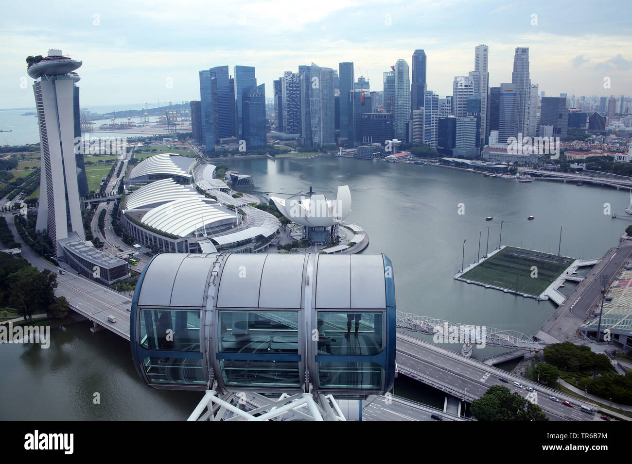 Singapore flyer area hi-res stock photography and images - Alamy