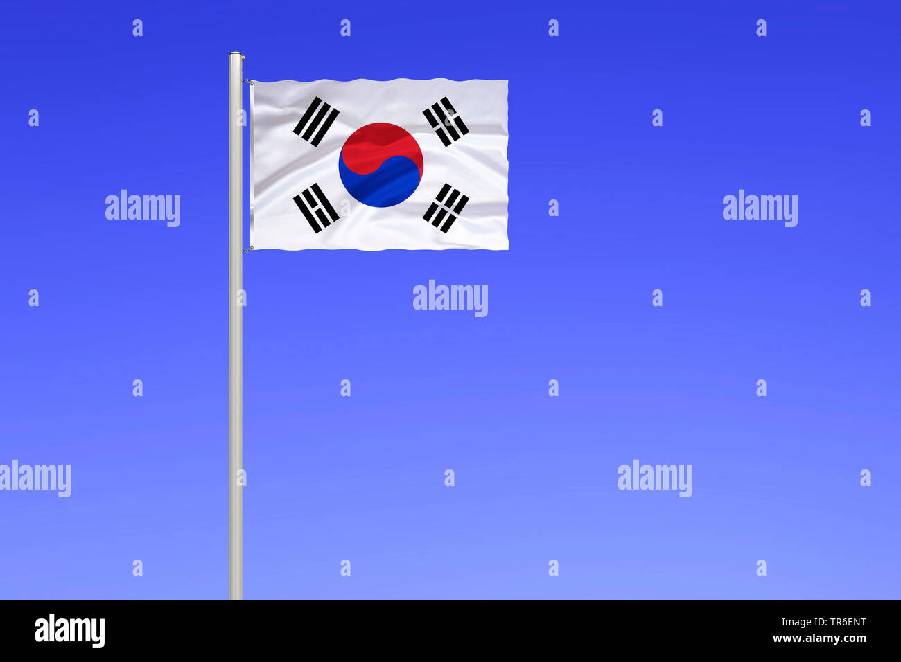South korea national flag flags hires stock photography and images Alamy