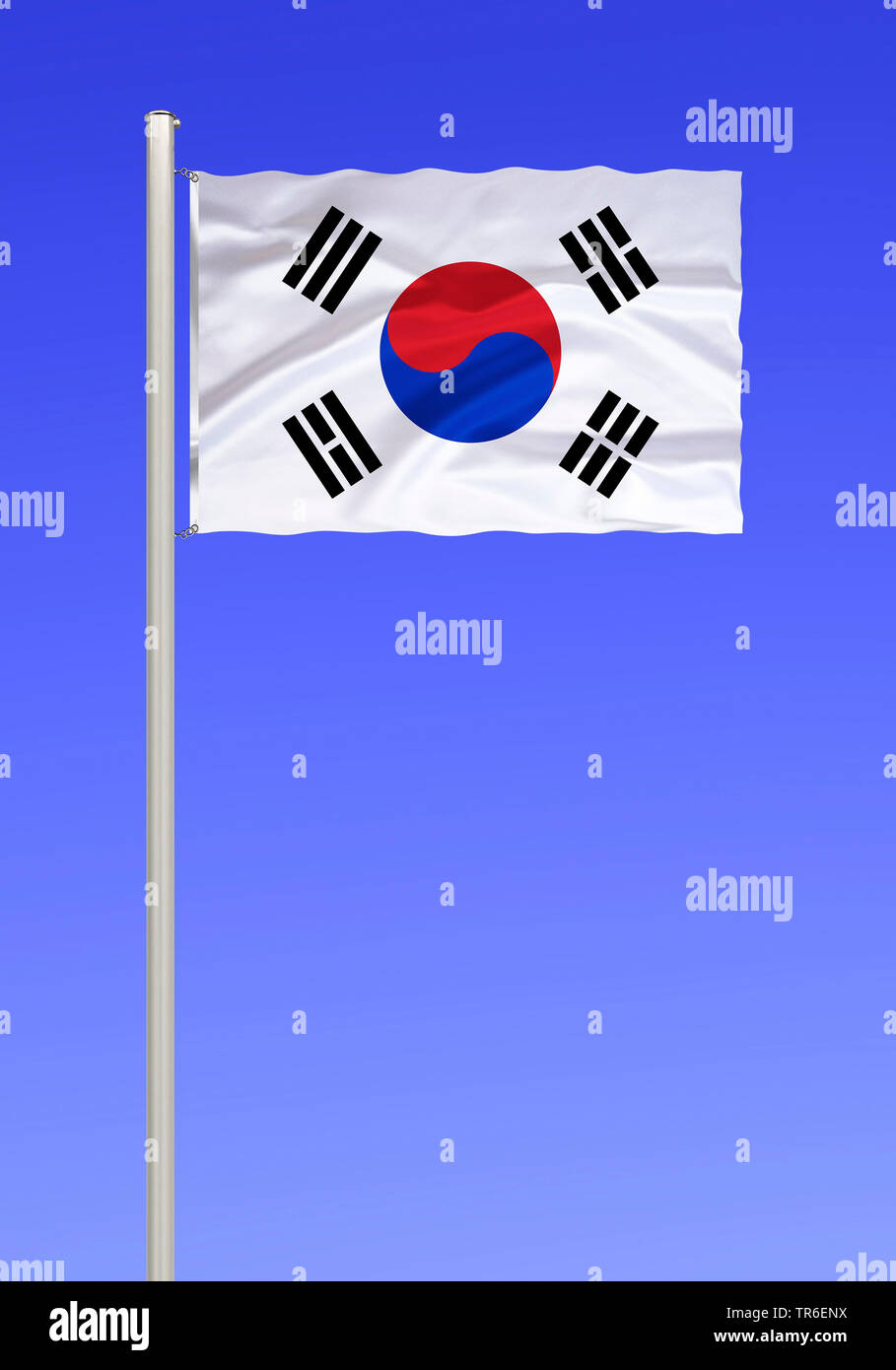 South korea national flag flags hires stock photography and images Alamy