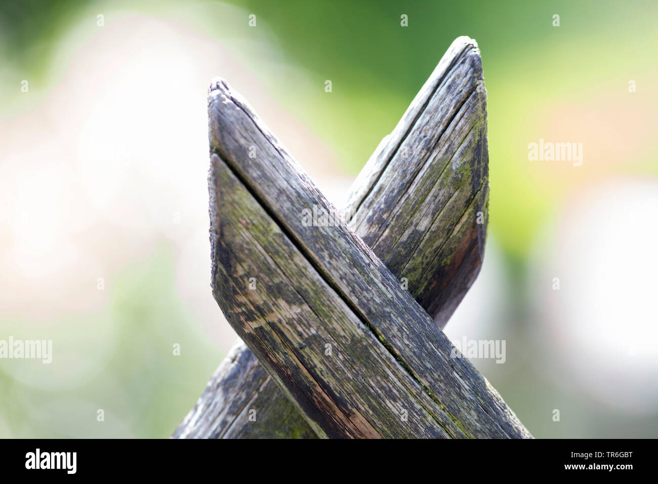 rustic fence, detail, Germany Stock Photo Alamy