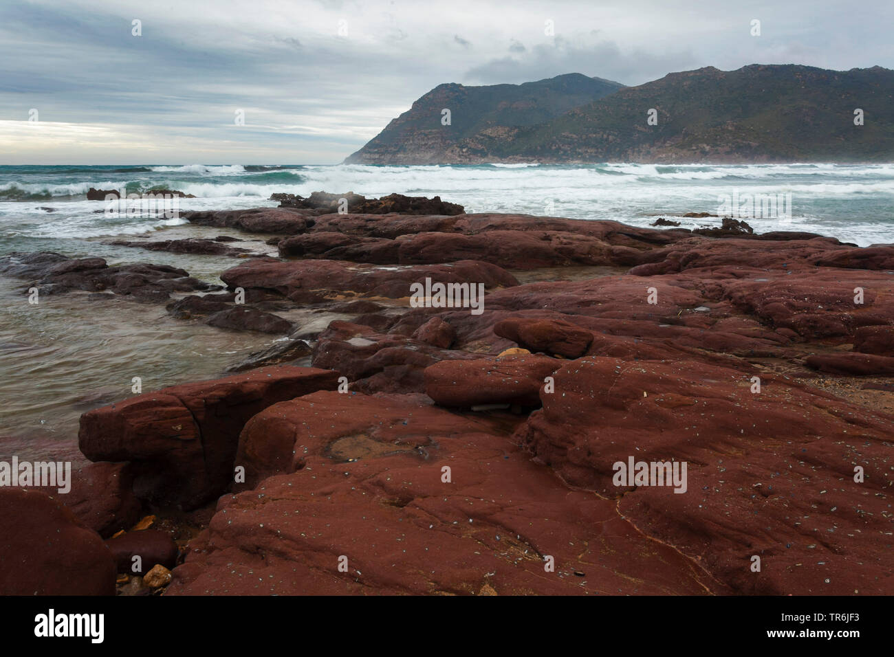 Coastal Landscape At Spiaggia Porto Ferro In The Evening