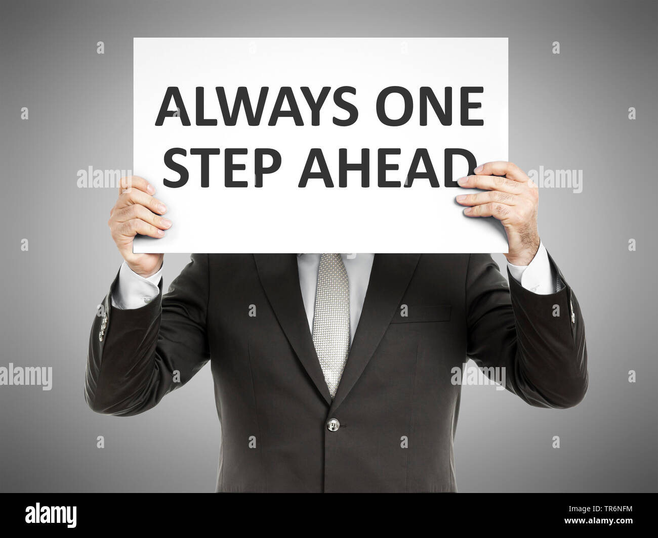 One step ahead hi-res stock photography and images - Alamy