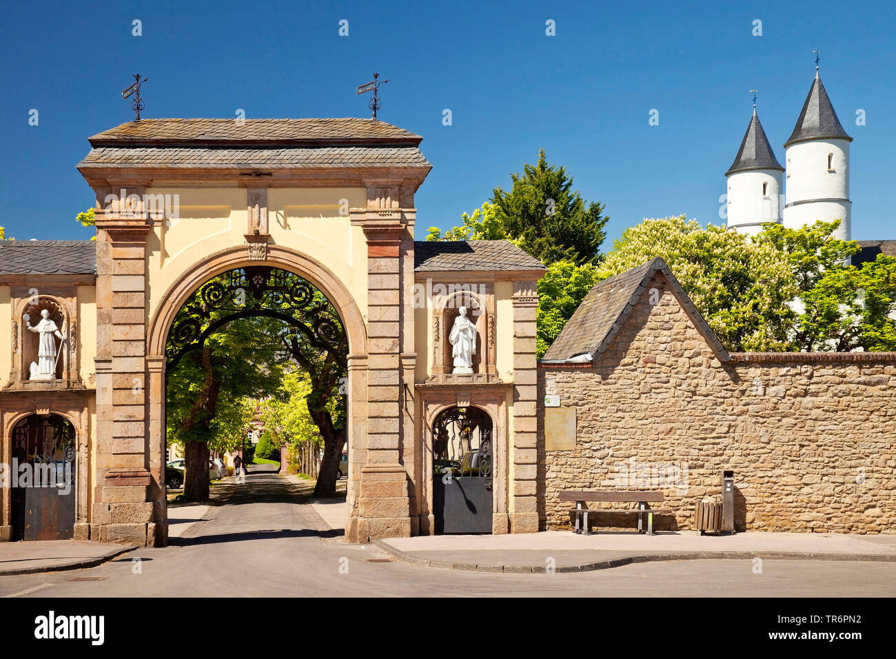 Steinfeld Abbey, Germany, North Rhine-Westphalia, Eifel Stock Photo