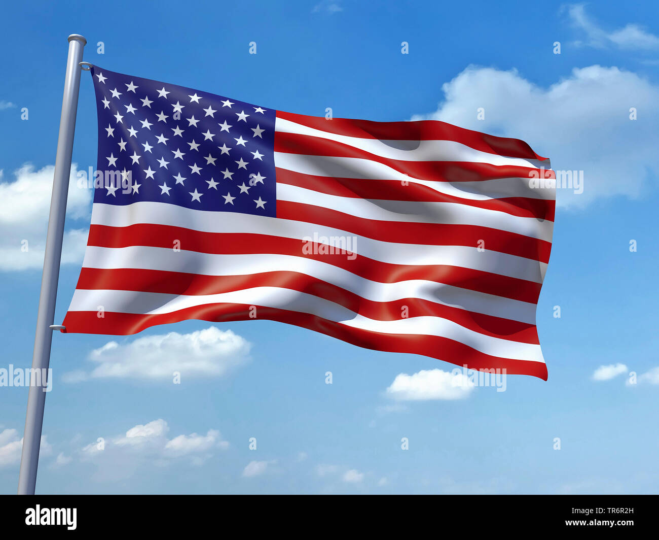 USA Flagge Auto Aufkleber Set – 2 Stück, Je 12x8,1 Cm, Wetterfestes Vinyl, Links & Rechts