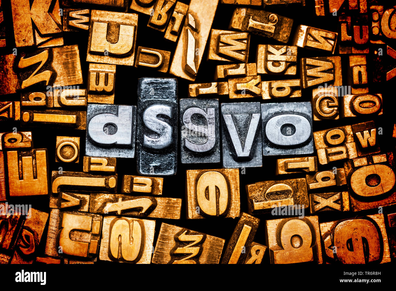 GDPR, General Data Protection Regulation, law of the European Union Stock Photo
