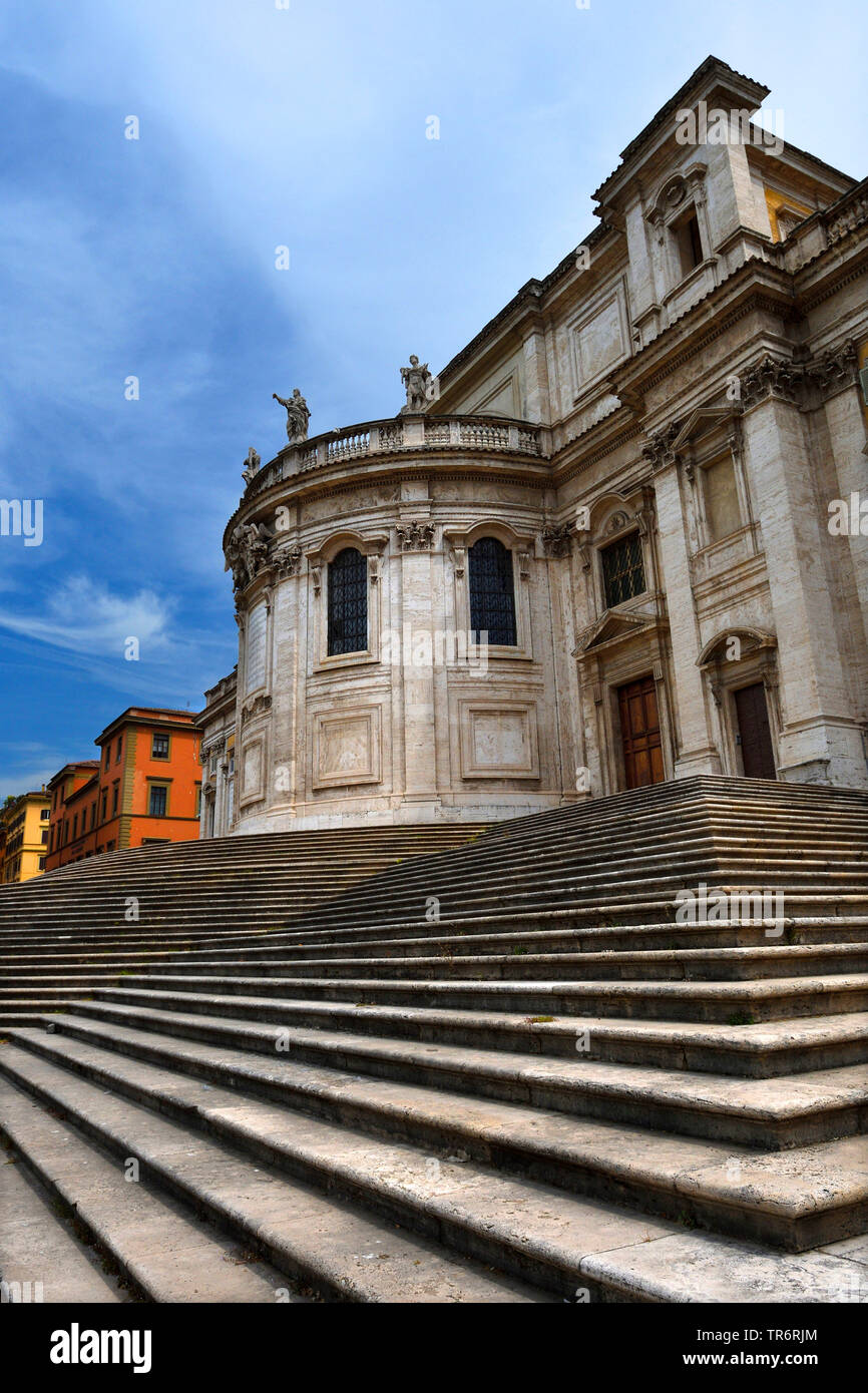 Santa Maria Maggiore, Italy, Rome Stock Photo