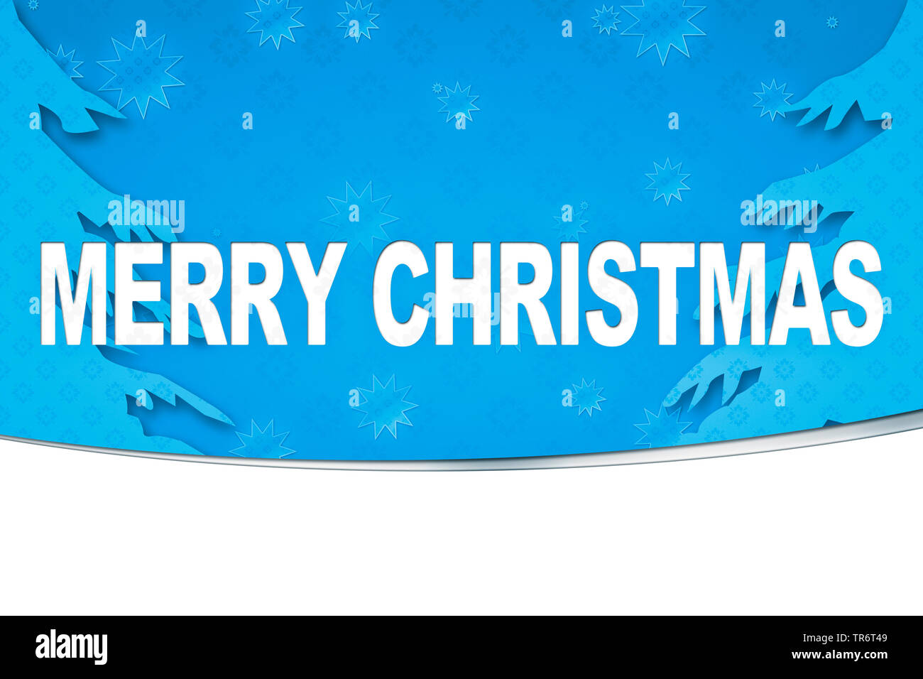 merry christmas card, computer graphik Stock Photo - Alamy