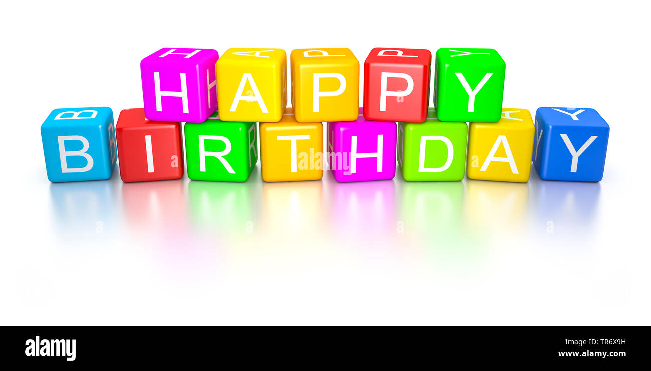 Multiple birthdays celebration Cut Out Stock Images &amp; Pictures - Alamy