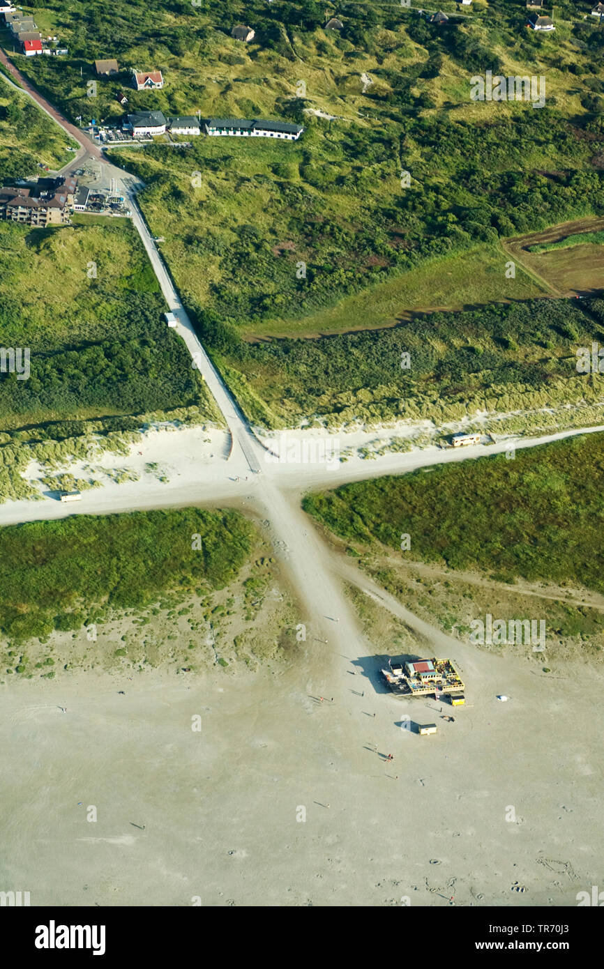 Schiermonnikoog, lighthouse, Netherlands Stock Photo