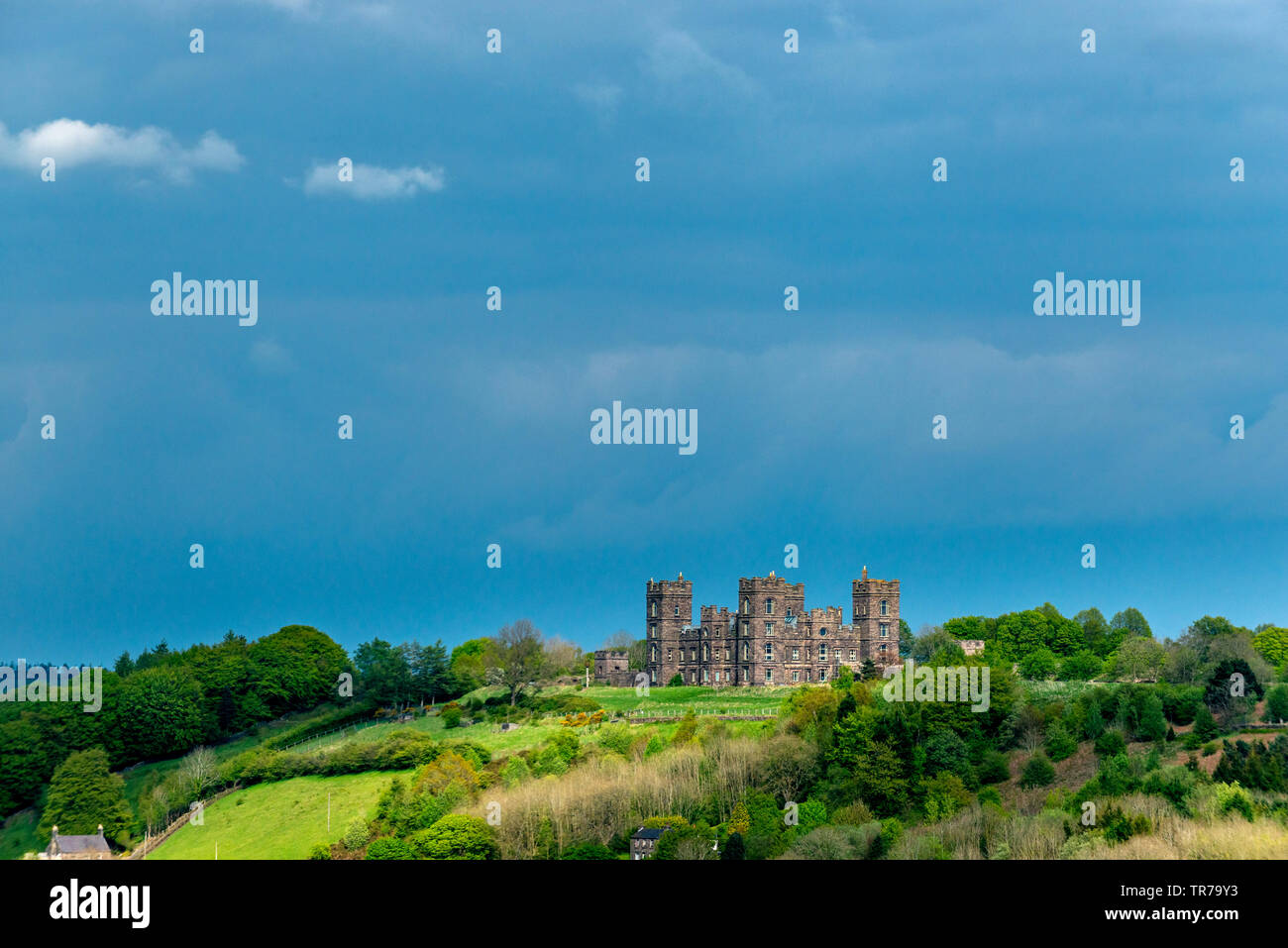 Riber Castle in Derbyshire Stock Photo - Alamy
