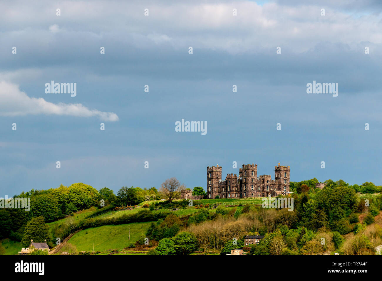Riber Castle in Derbyshire Stock Photo - Alamy
