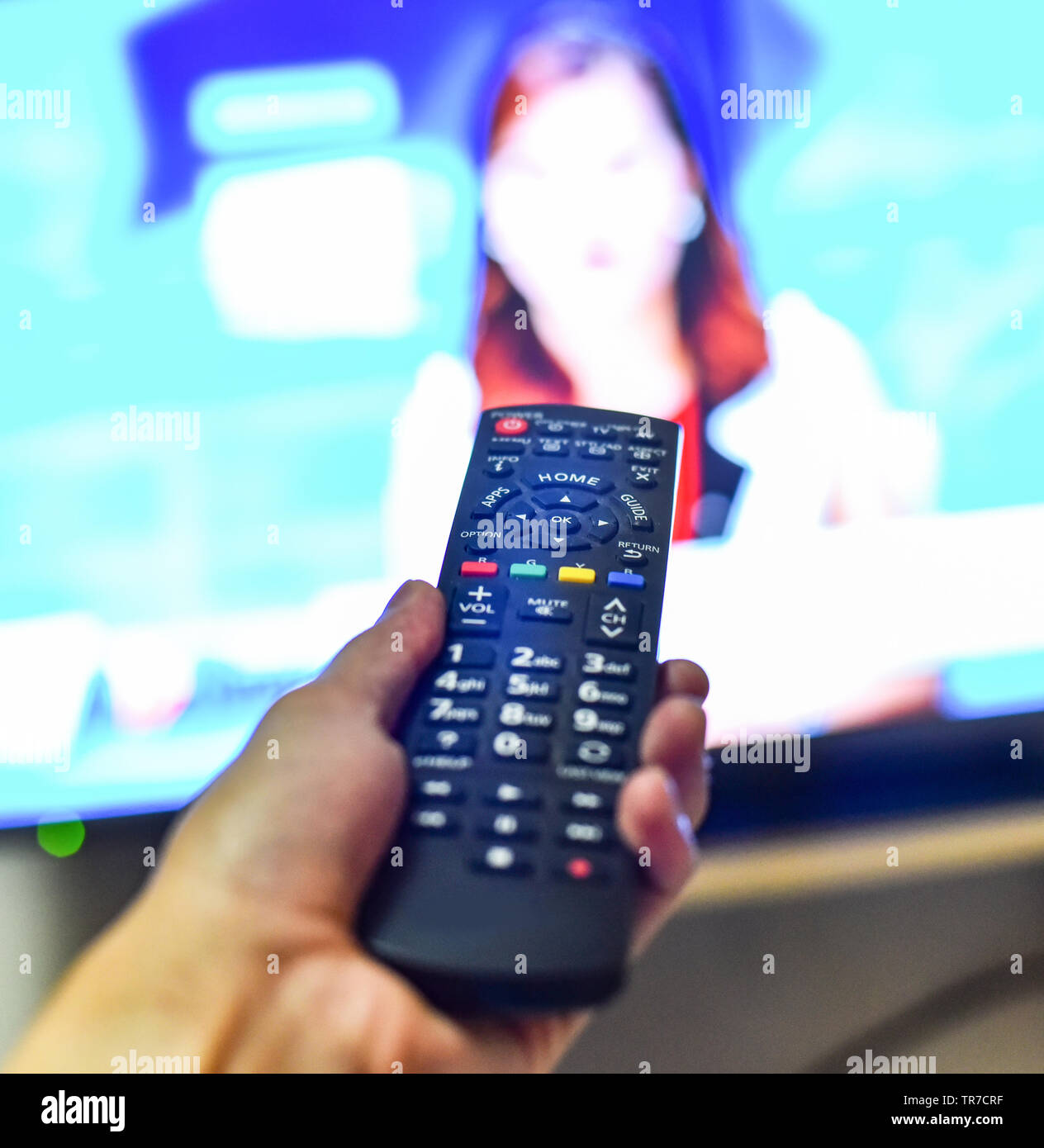 Controller in hand hi-res stock photography and images - Alamy