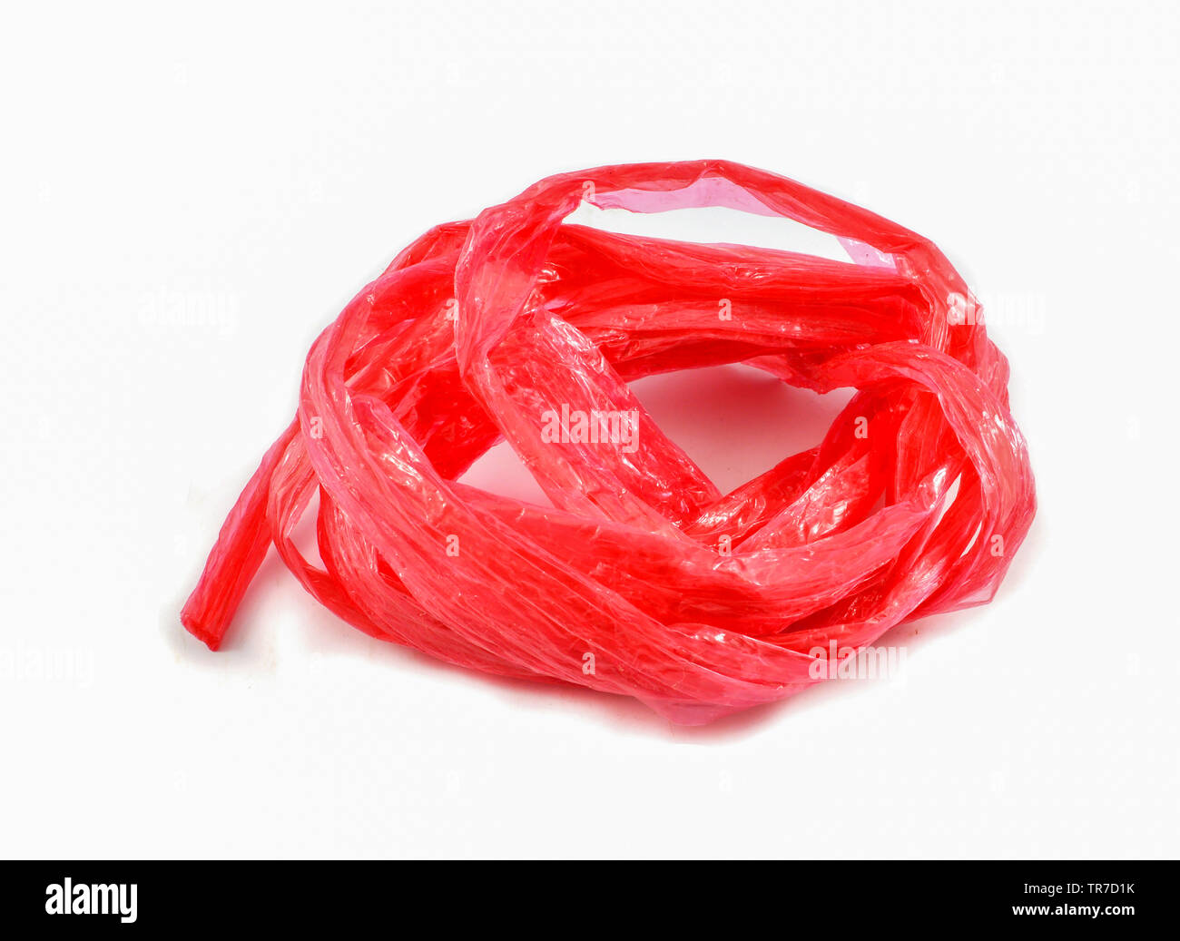 Plastic Rope Red Rope Ropes Long Stock Photo 1459696070
