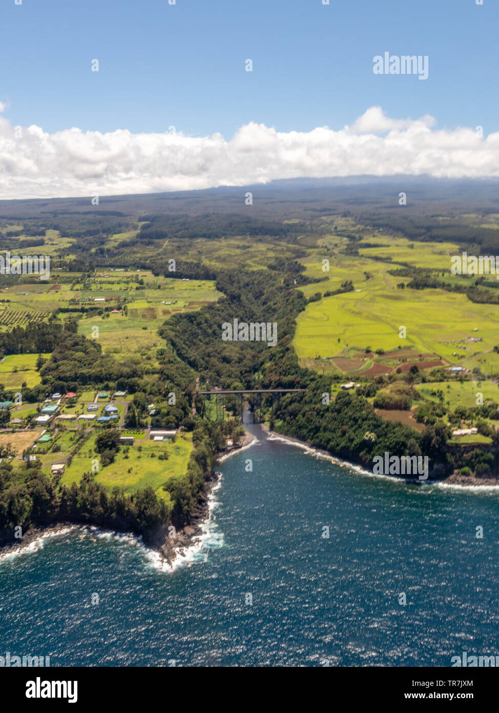 Hawaii big island aerial hi-res stock photography and images - Alamy