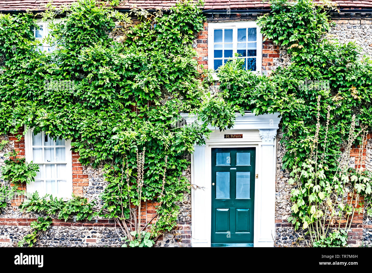 Cottage in Wallingford (United kingdom,great britain) Stock Photo
