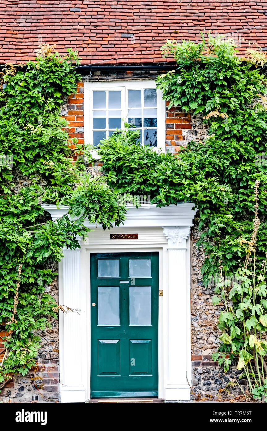 Cottage in Wallingford (United kingdom,great britain) Stock Photo