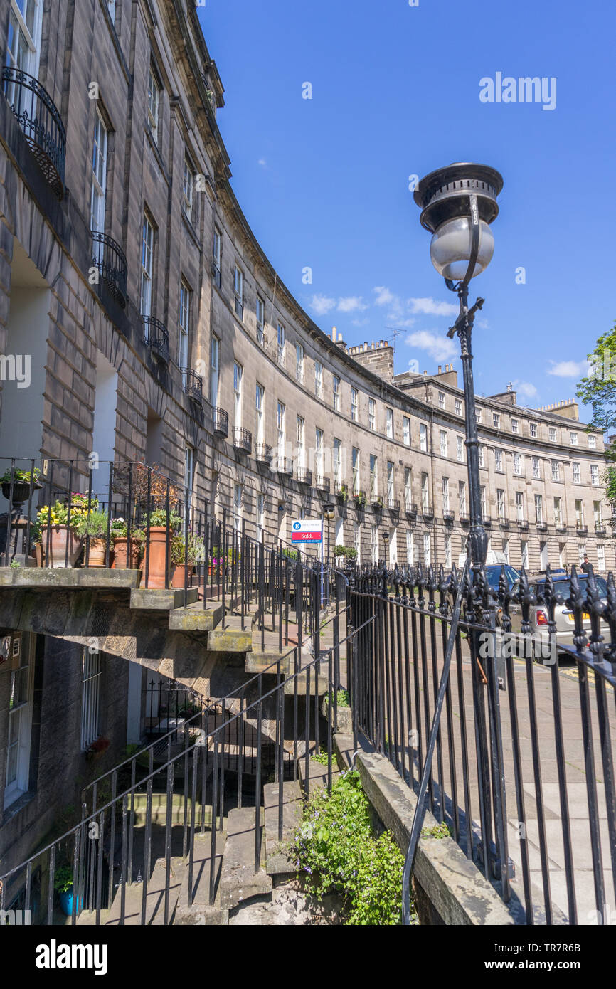 Royal Circus in the Stockbridge area of Edinburghs New Town Stock Photo