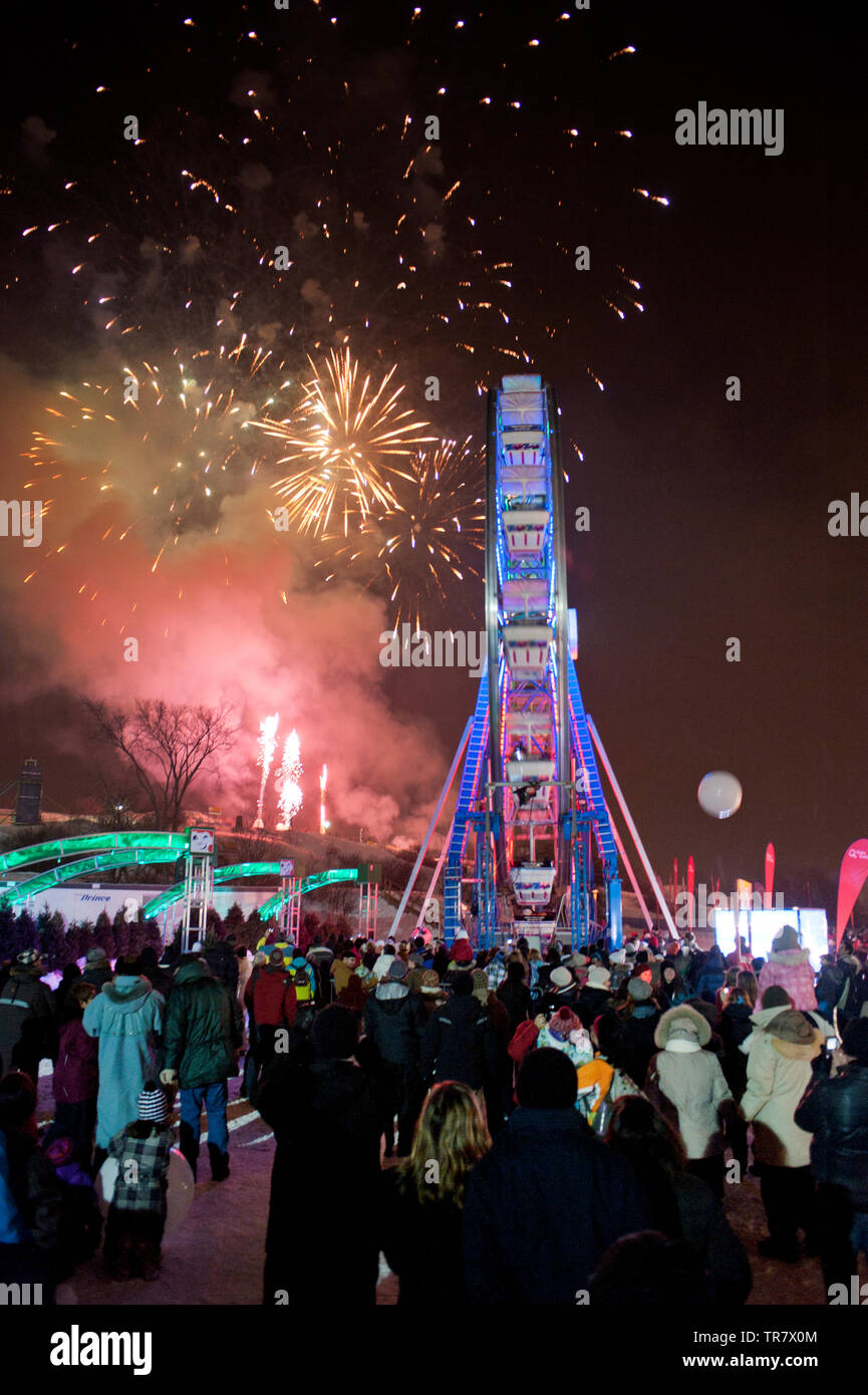 Winter Carnival, Quebec City, Canada Stock Photo Alamy