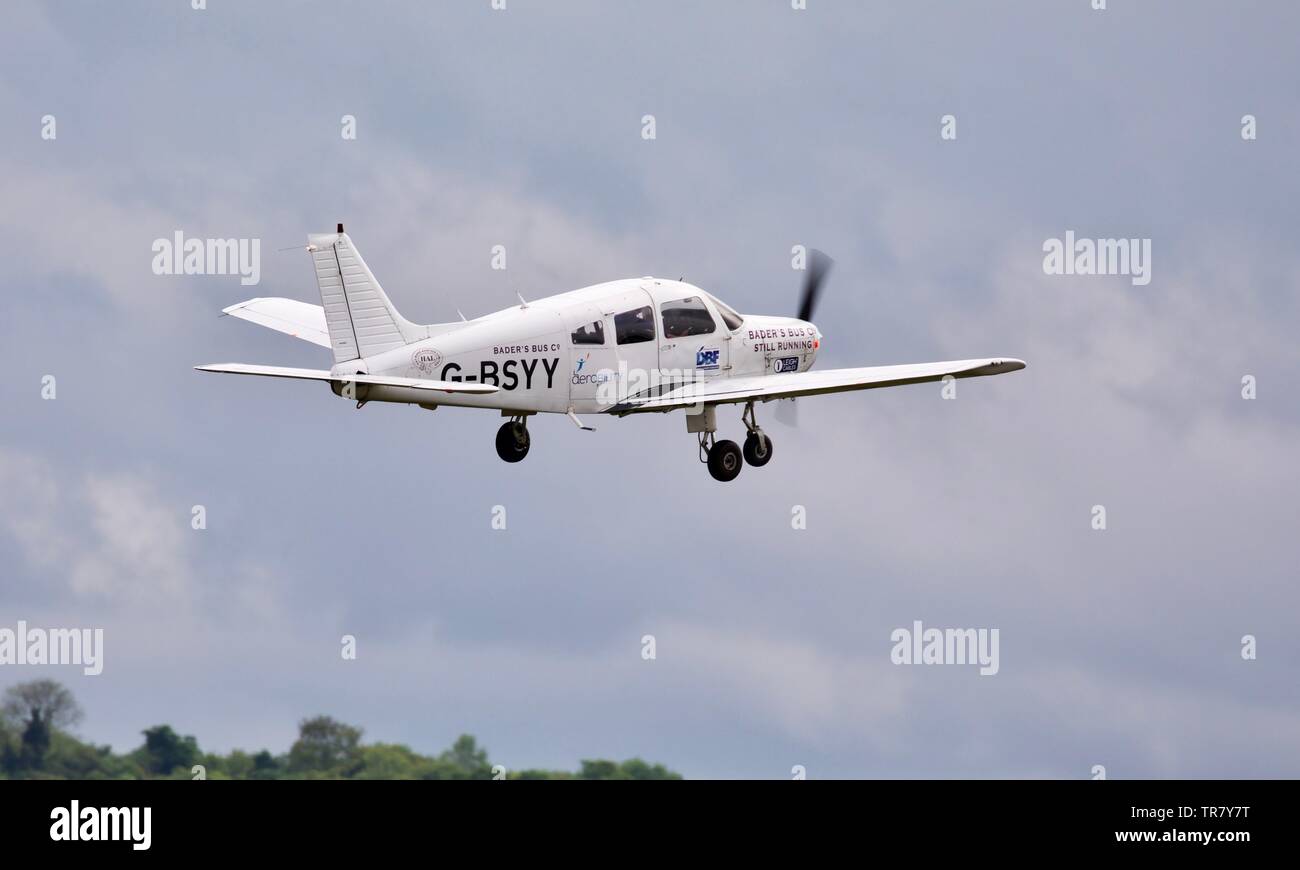 The Bader’s Bus Company Display Team - Piper Pa-28 Warrior (g-bsyy 