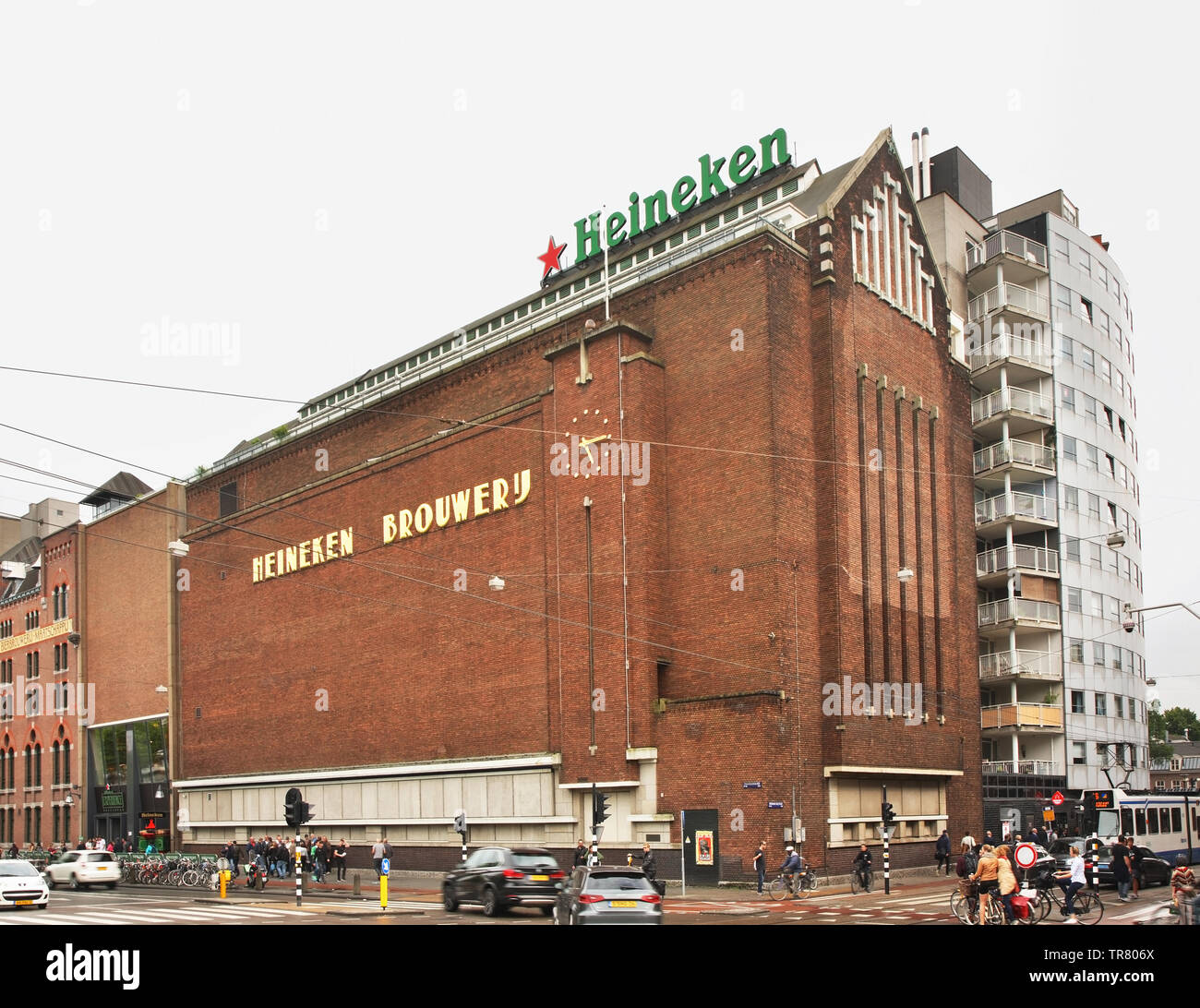 Heineken Experience Brewery in Amsterdam. Netherlands Stock Photo Alamy