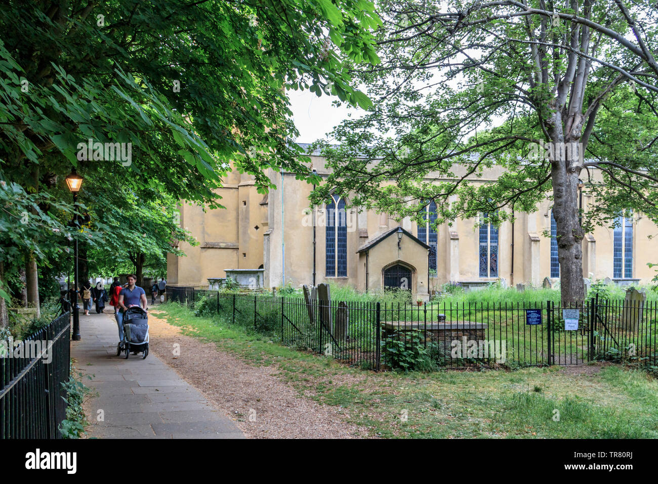 St. Mary’s Church in Church End, Walthamstow Village, a conservation area in Walthamstow, London, UK. Stock Photo