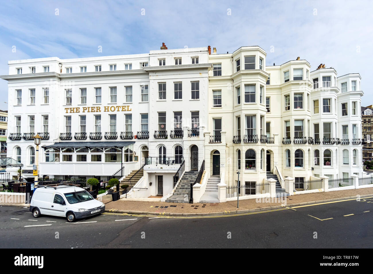 The Pier hotel at Grand Parade Eastbourne East Sussex England UK Stock Photo