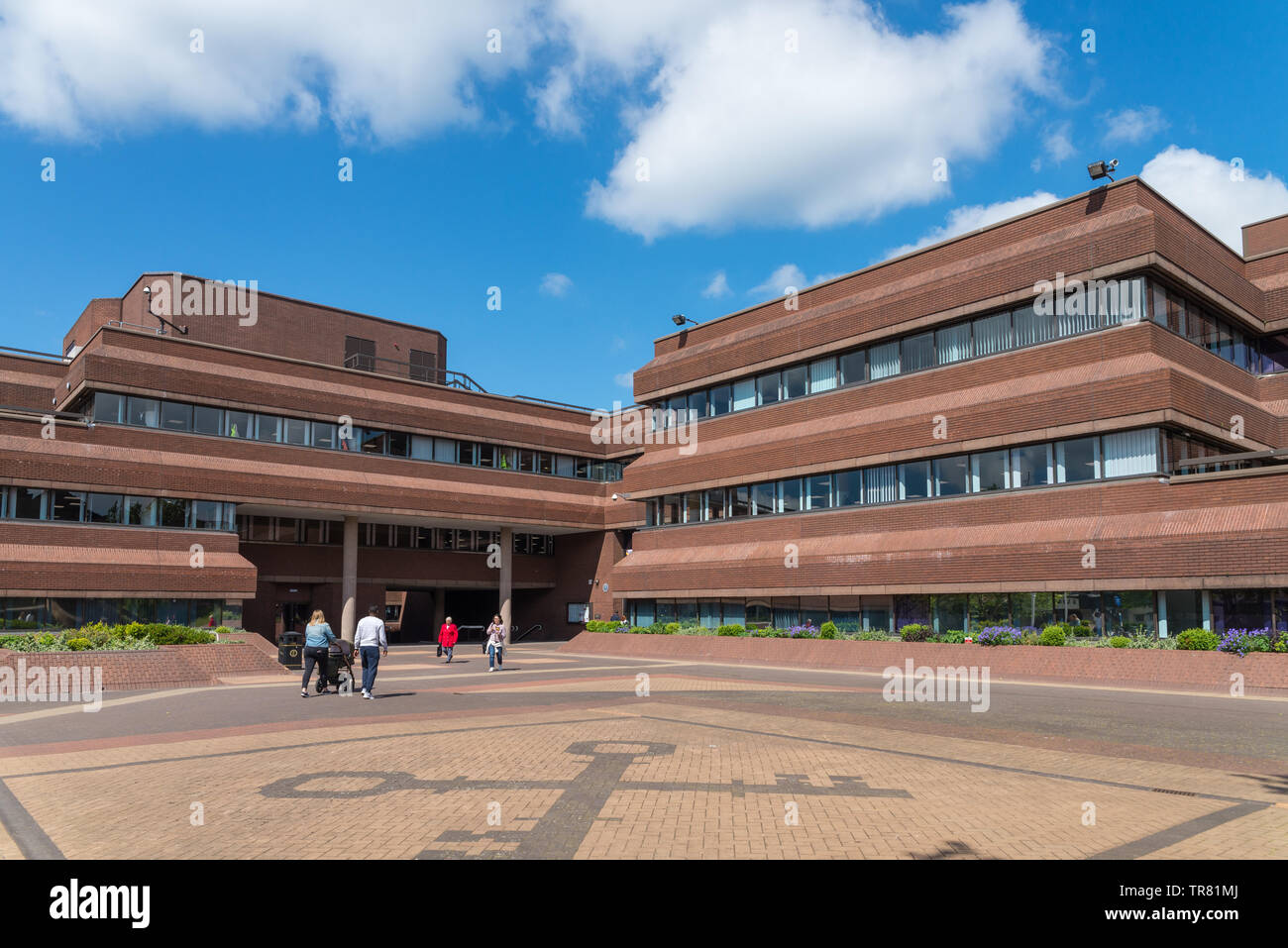 City of Wolverhampton Council offices in the Civic Centre, St Peters