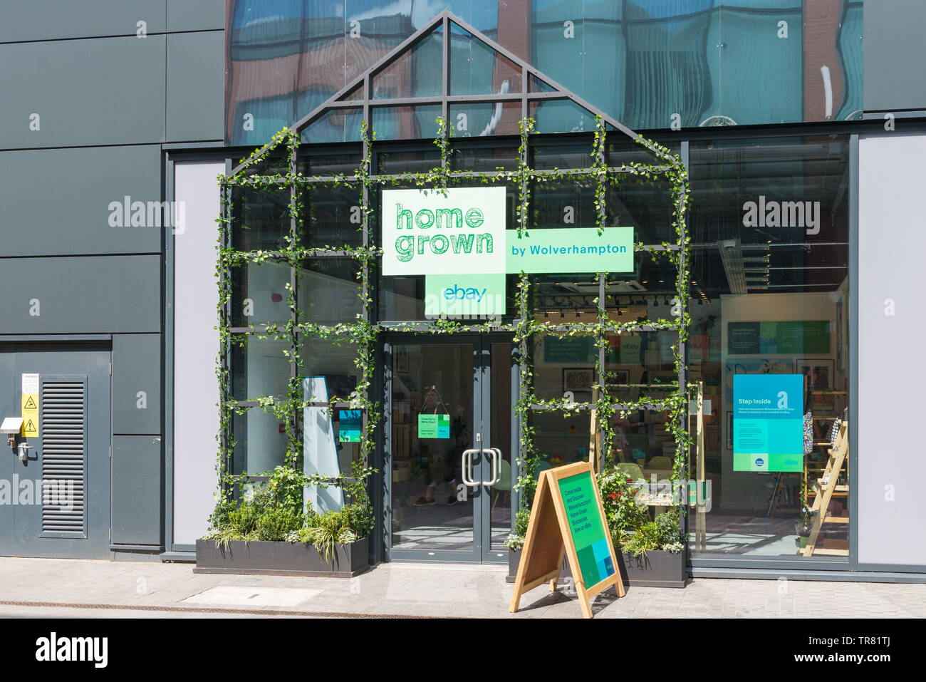 eBay Uk popup concept store in Wolverhampton, UK Stock Photo Alamy