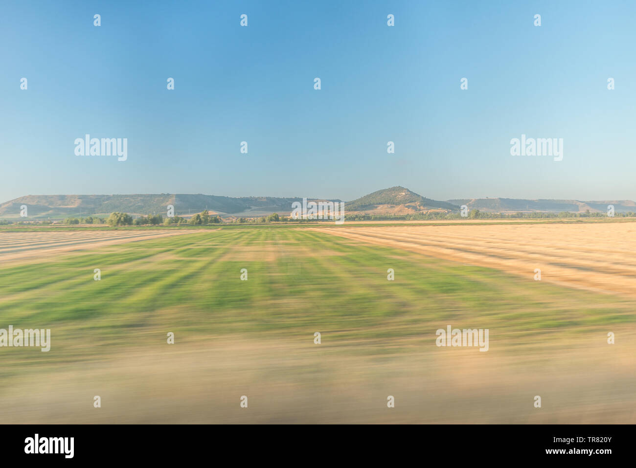 Outside of train window hi-res stock photography and images - Alamy