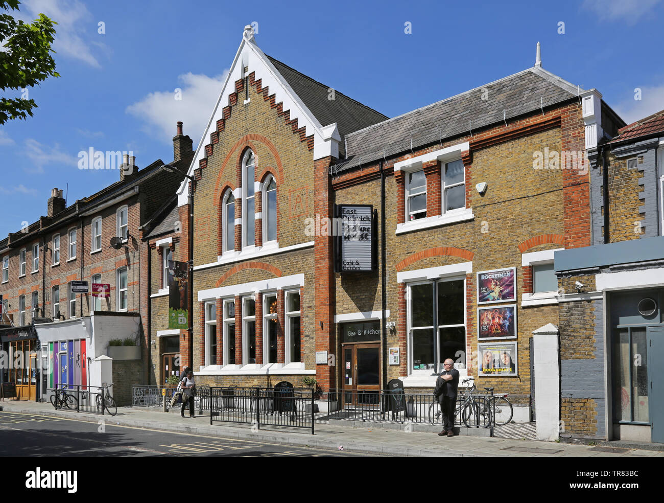 East Dulwich Picturehouse cinema. A new 3 screen cinema, bar and restaurant housed in a converted Victorian school building on Lordship Lane. Stock Photo