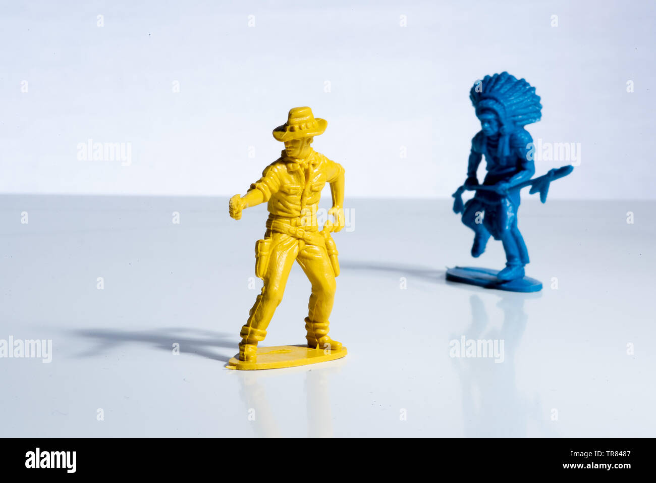 plastic cowboy figures