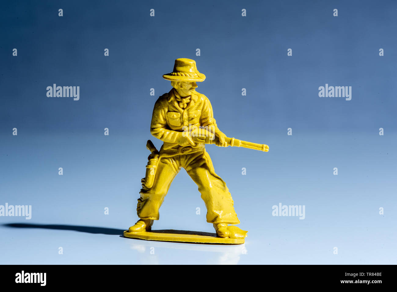 plastic cowboy figures