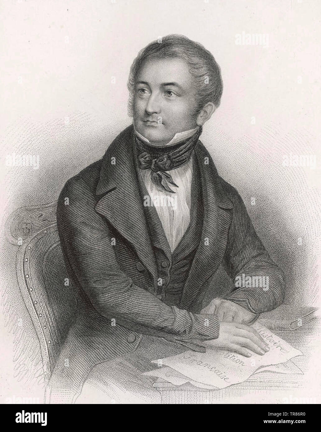 ADOLPHE THIERS (1797-1877) French statesman and historian Stock Photo