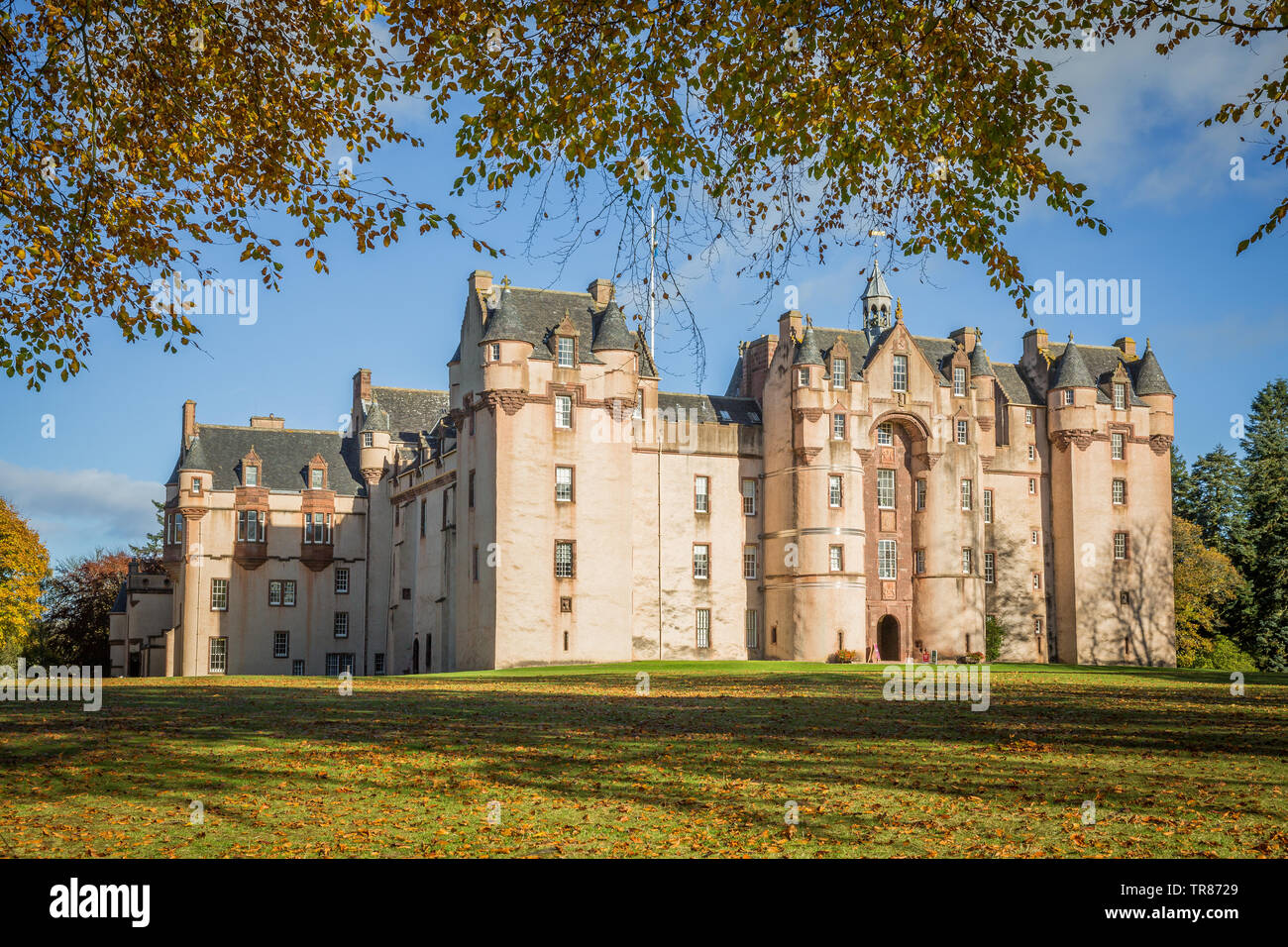 Fyvie Castle, Scotland Stock Photo
