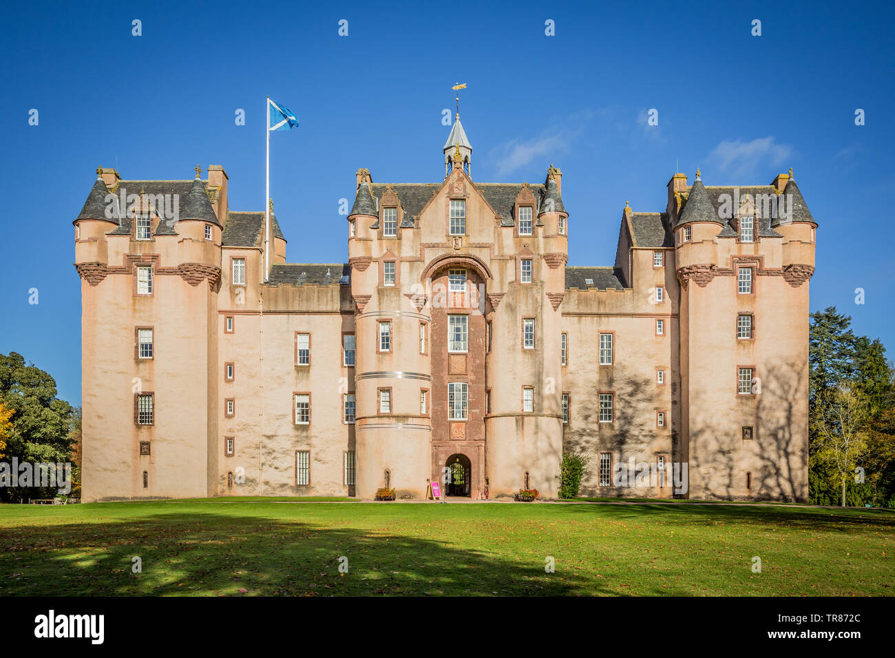 Fyvie Castle, Scotland Stock Photo