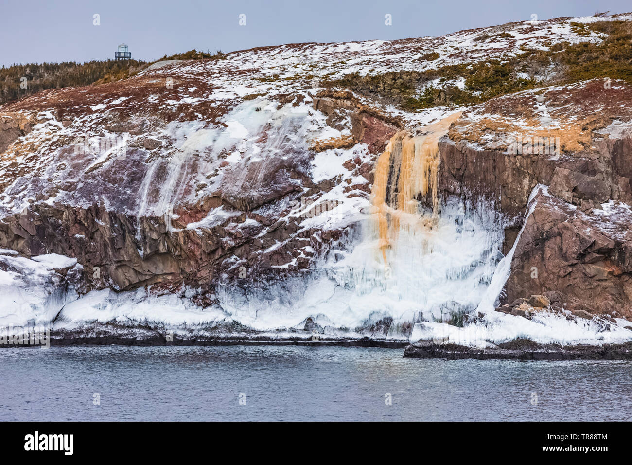 Rocky coast of Burgeo, Newfoundland, Canada Stock Photo Alamy
