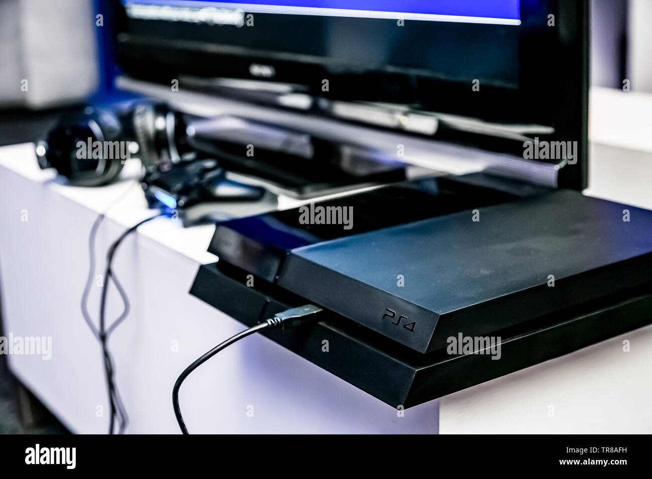 Johannesburg, South Africa December 10 2013 Play Station PS4 at