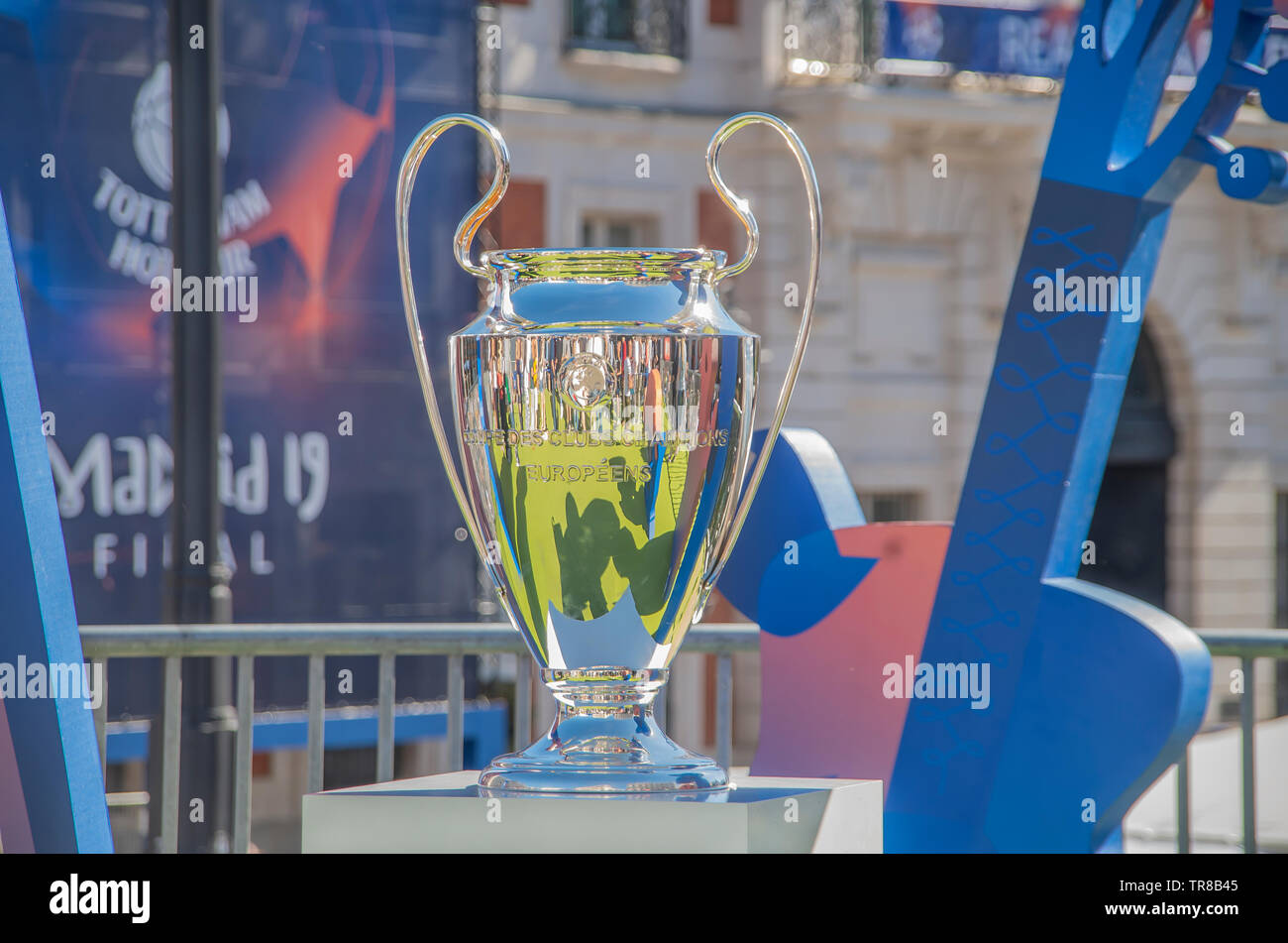Uefa Champions League Trophy High Resolution Stock Photography And Images Alamy