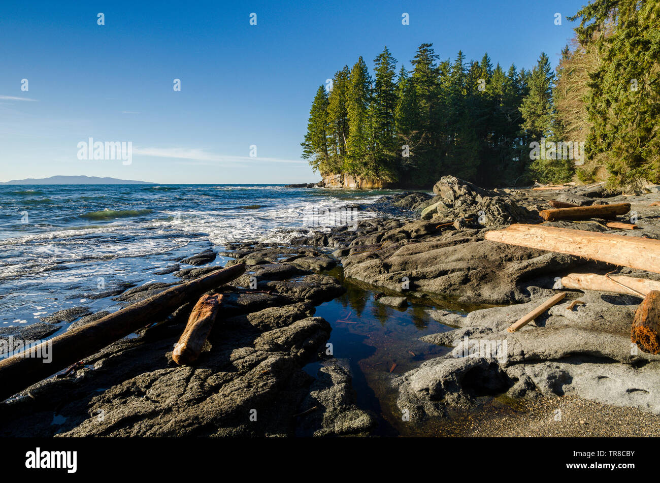 Botanical Beach, Juan De Fuca Provincial Park, Sandcut Falls, Vancouver