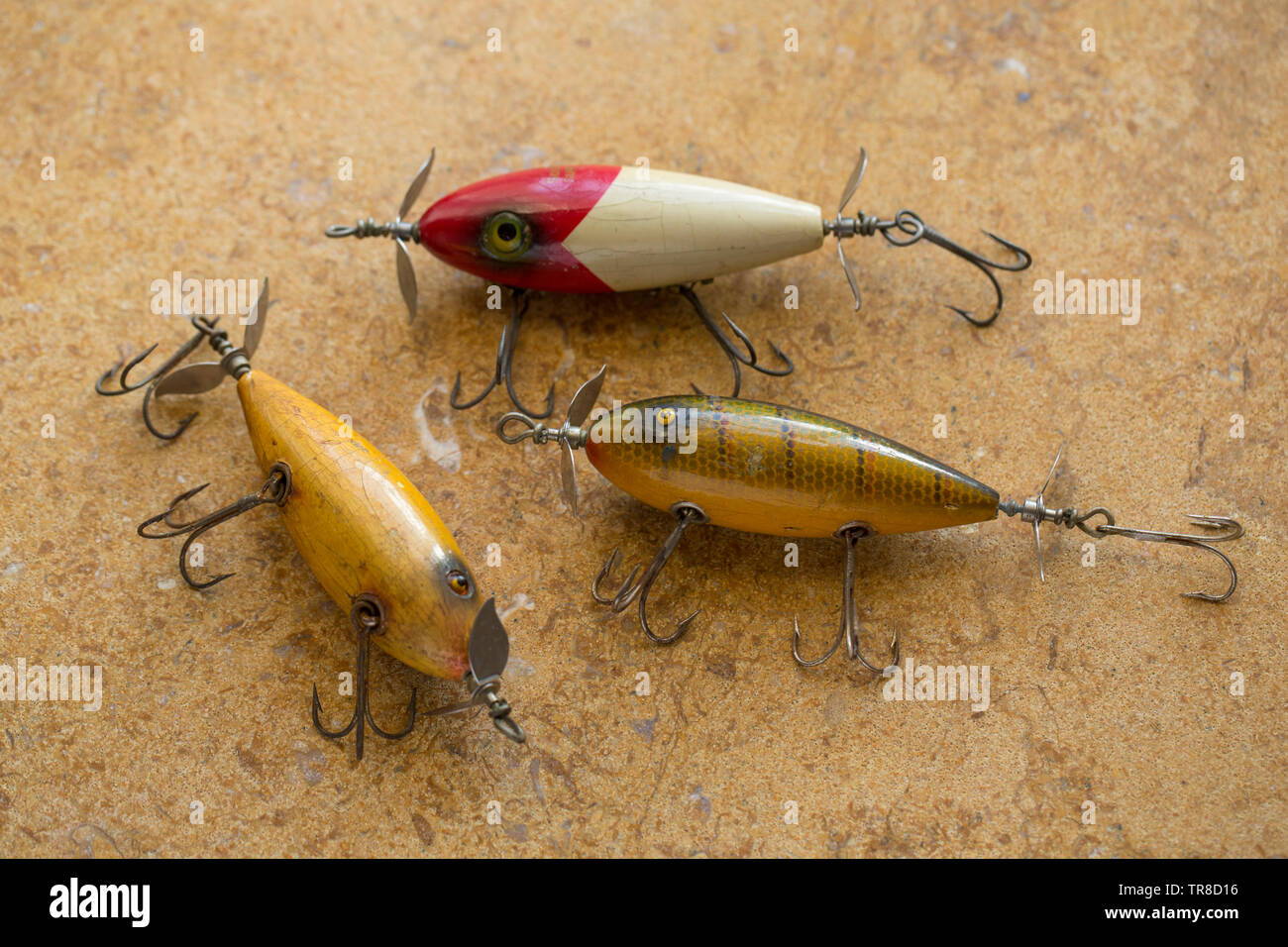 Collecting fishing lures hi-res stock photography and images - Alamy
