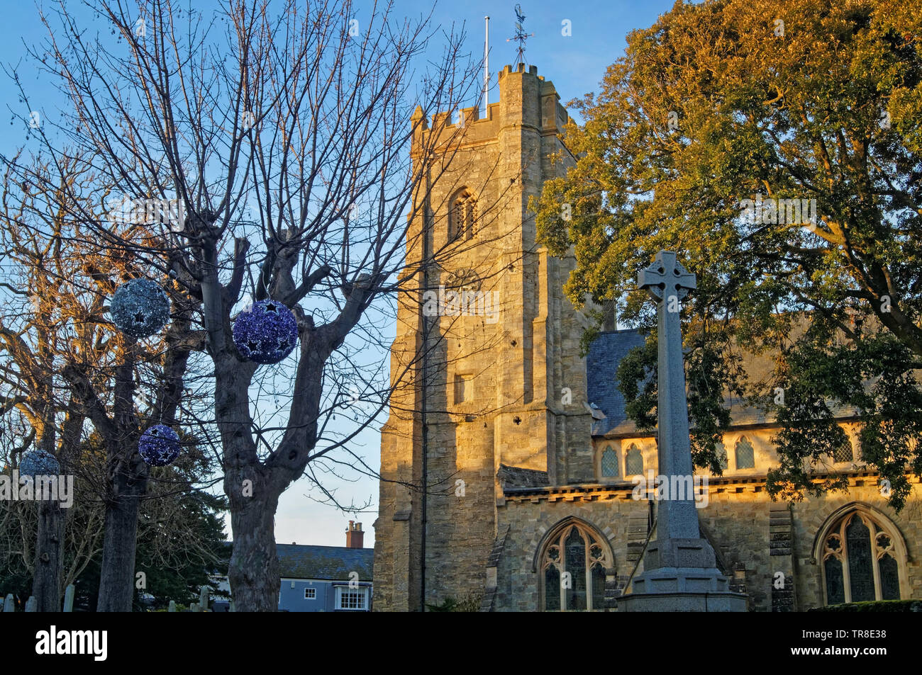 UK,Devon,Sidmouth,St Giles & St Nicholas' Church Stock Photo