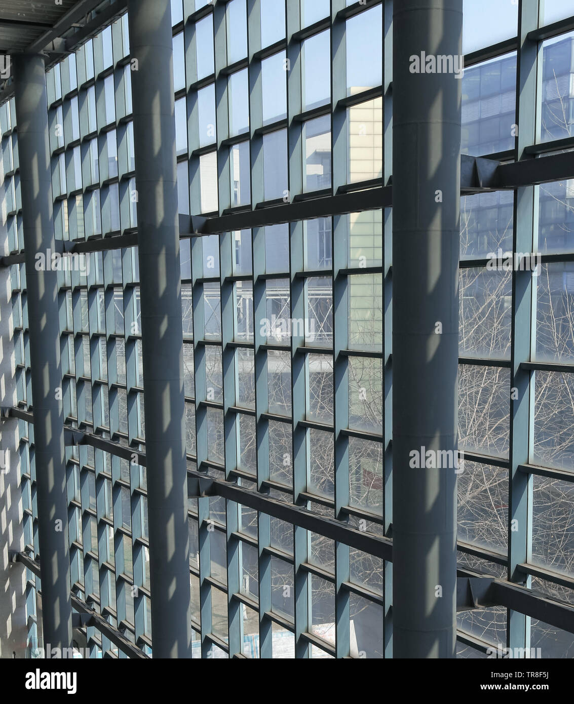Sichuan University No 1 Teaching Building It Is Glass And Steel